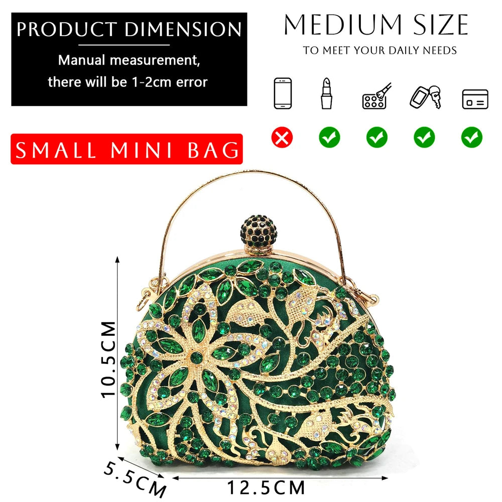 African Fachion Evening Shoes And Matching Bags Italian Design Ladies Diamond Bag High-Heeled Pointed Toe Women's Shoes