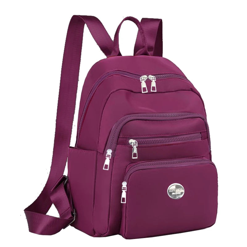 Neutral Style Men's and Women's Nylon Double-Shoulder Bag Suitable for Business Trips Multiple Colors Available.