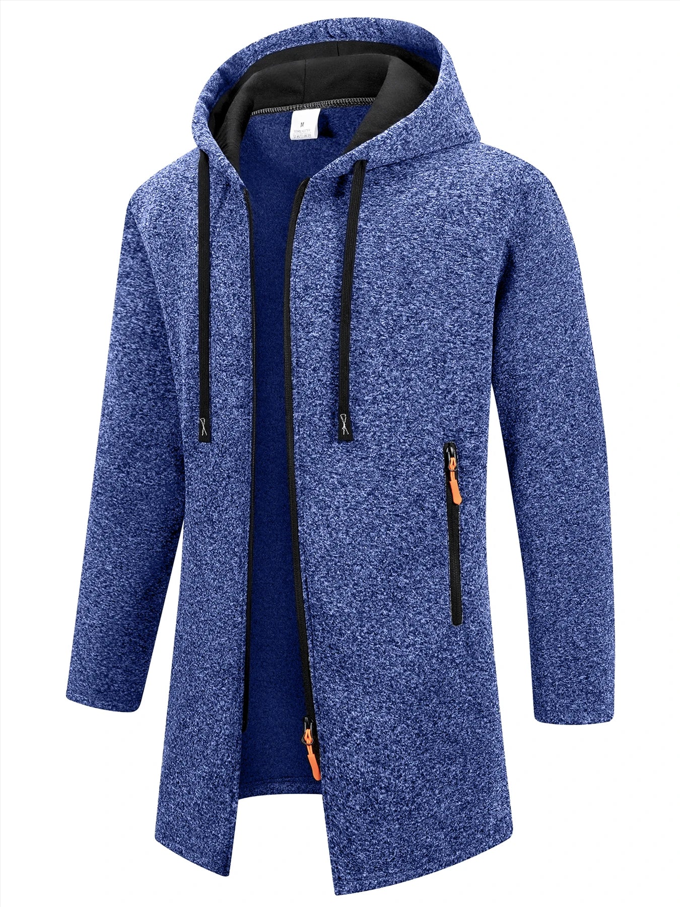 Men's Hoodies Jacket Long Sleeve Sweatshirts Zipper Hooded Jacket Mens Oversize Winter Top Jacket Coat Warm Streetwear
