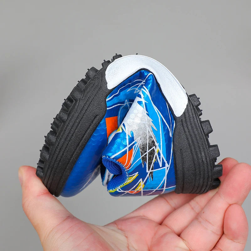Children's Fashion All-Season Casual Flat Shoes Cartoon Cool Boys and Girls Football Casual Sports Shoes