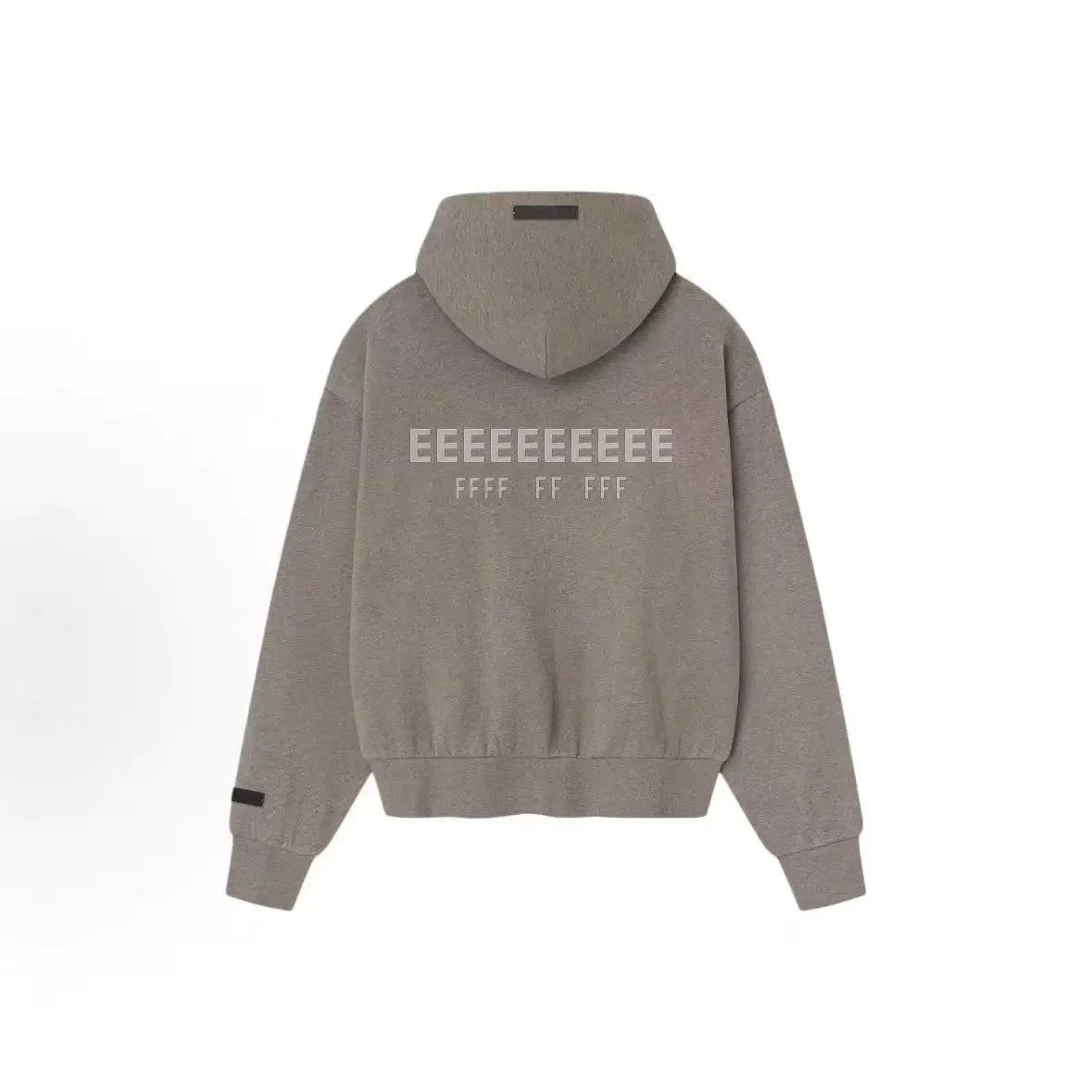 Season 9 Men's Oversized Hoodies Two-pieces Sets Brand Design Metallic Texture Silicone Letter Hoodie Couple Sports Tracksuits