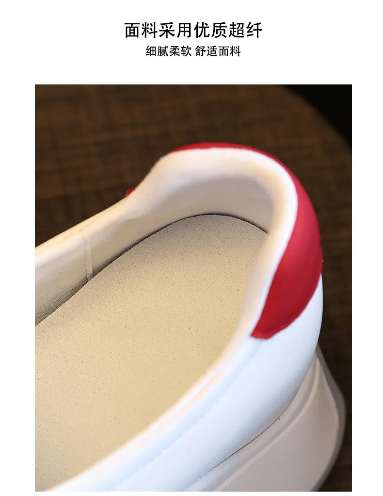 Best-selling High Quality New Shallow Mouth Increase Thick Sole Breathable Platform Casual Shoes