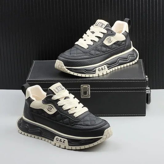 2026 Luxury Brands Men's Running Shoes Outdoor Autumn Casual Shoes Plus Size Basic Winter Walking Shoes Cushioning Men Sneakers