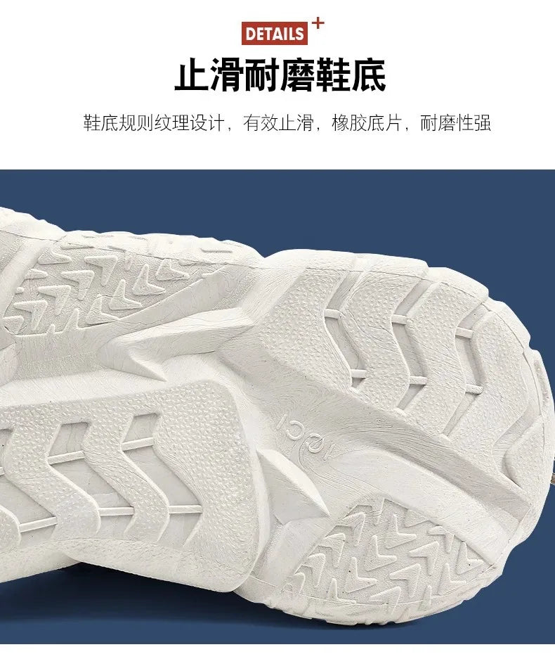 New Summer Mens Sports Running Shoes Casual Versatility Breathable Heightened Sneakers Comfortable Lace-up Shoes Tenis Masculino
