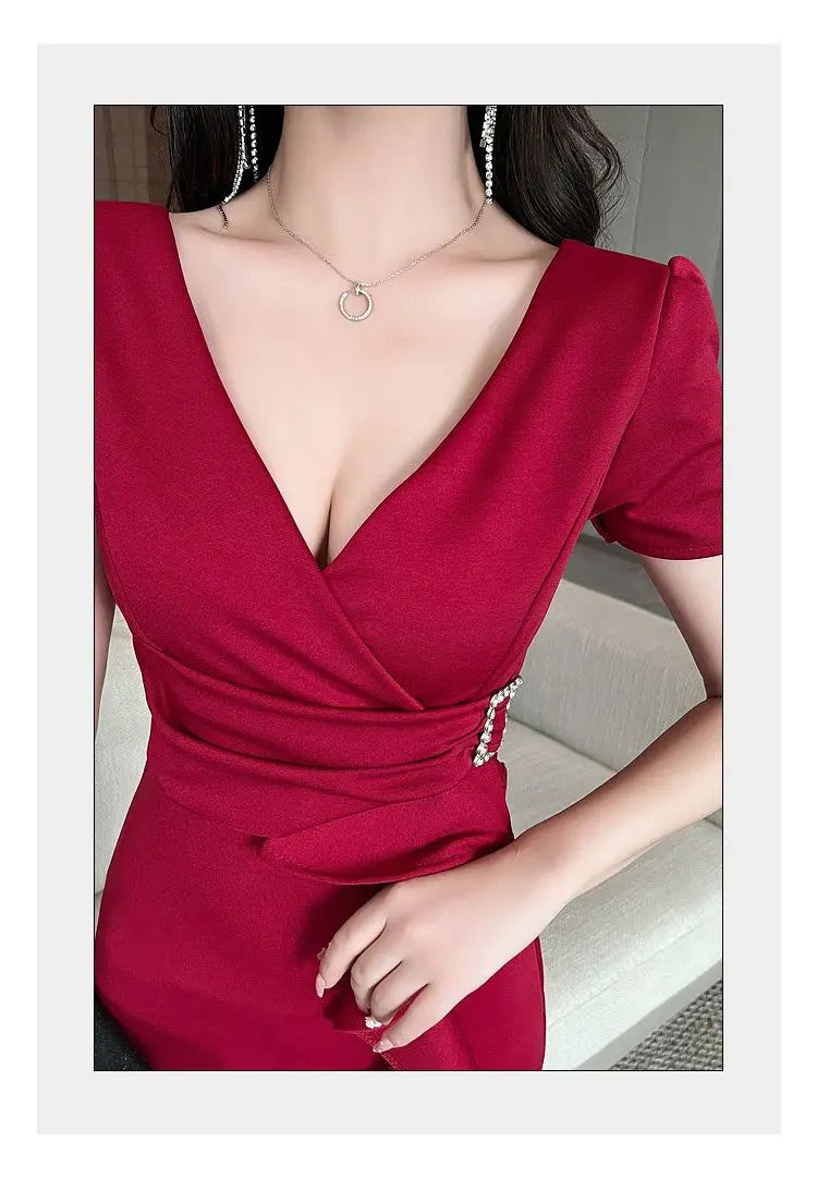 Sexy Evening Dress for Women in 2025 Slim and Slim Nightclub