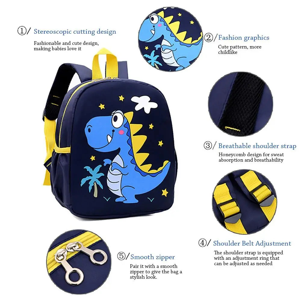 Kindergarten Shoulders Bag Bags Handbags Dinosaur Bag Student Bag Backpack