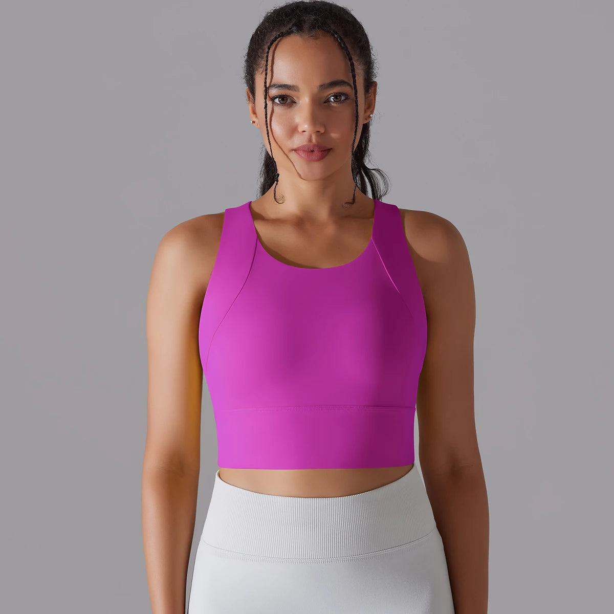 Nylon Sexy Women's Sports Bra Top Women Tight Elastic Gym Sport Yoga Bras Crop Top Yoga Clothes Stretch Women Sports Underwear