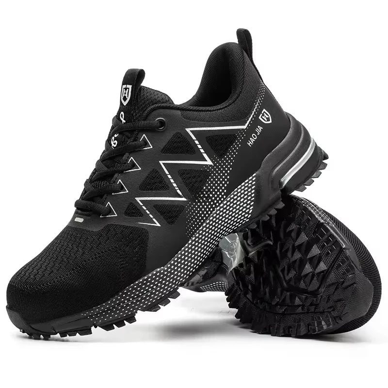Men's Safety Shoes Anti-Smashing Steel Toe Shoes Indestructible Wear-resistant Men Boots Puncture Proof Work Safety Boots 안전화