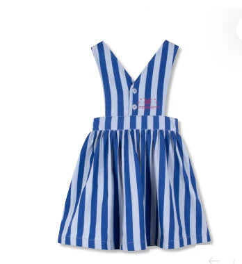 kids dress SS26 new SUMMER girls cute print Denim dresses