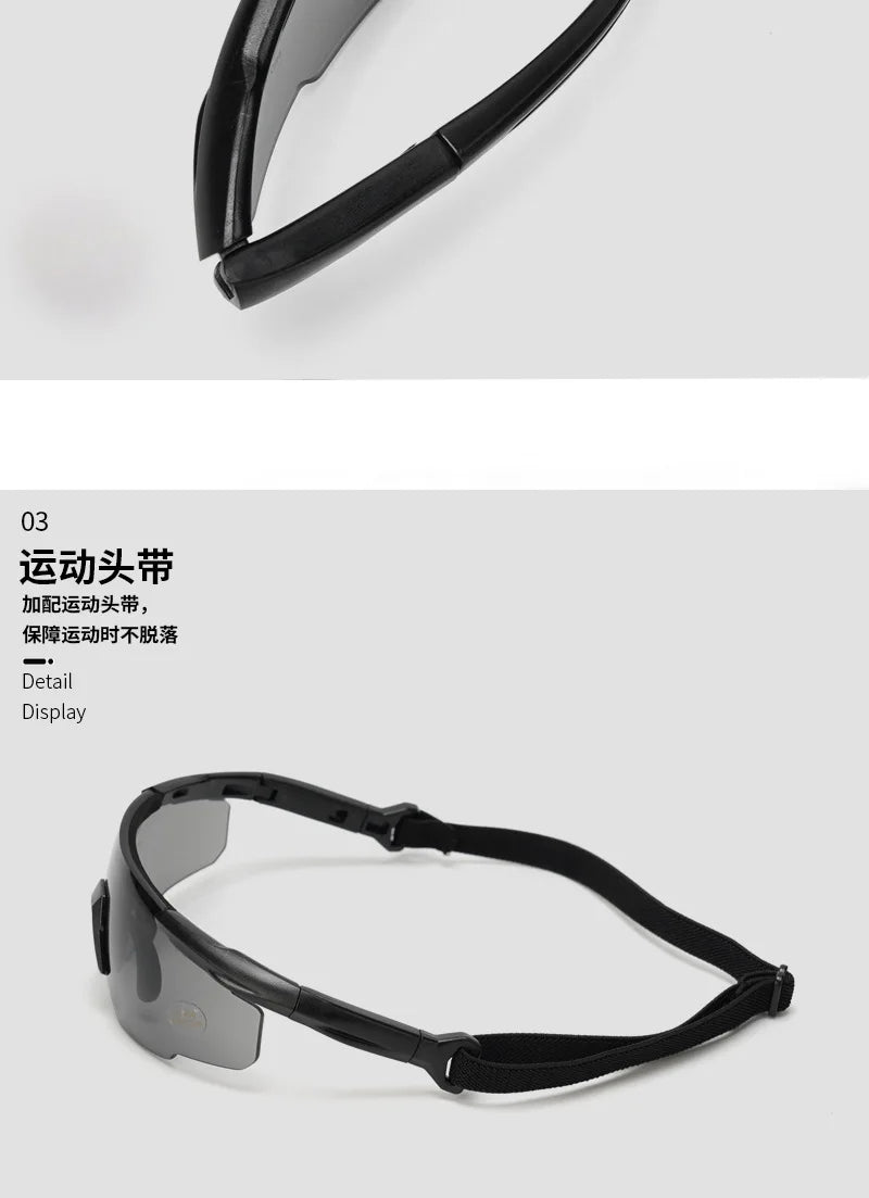Tactical Glasses Fans Real CS  Shooting Glasses Outdoor Windproof Sand Riding Goggles hiking glasses