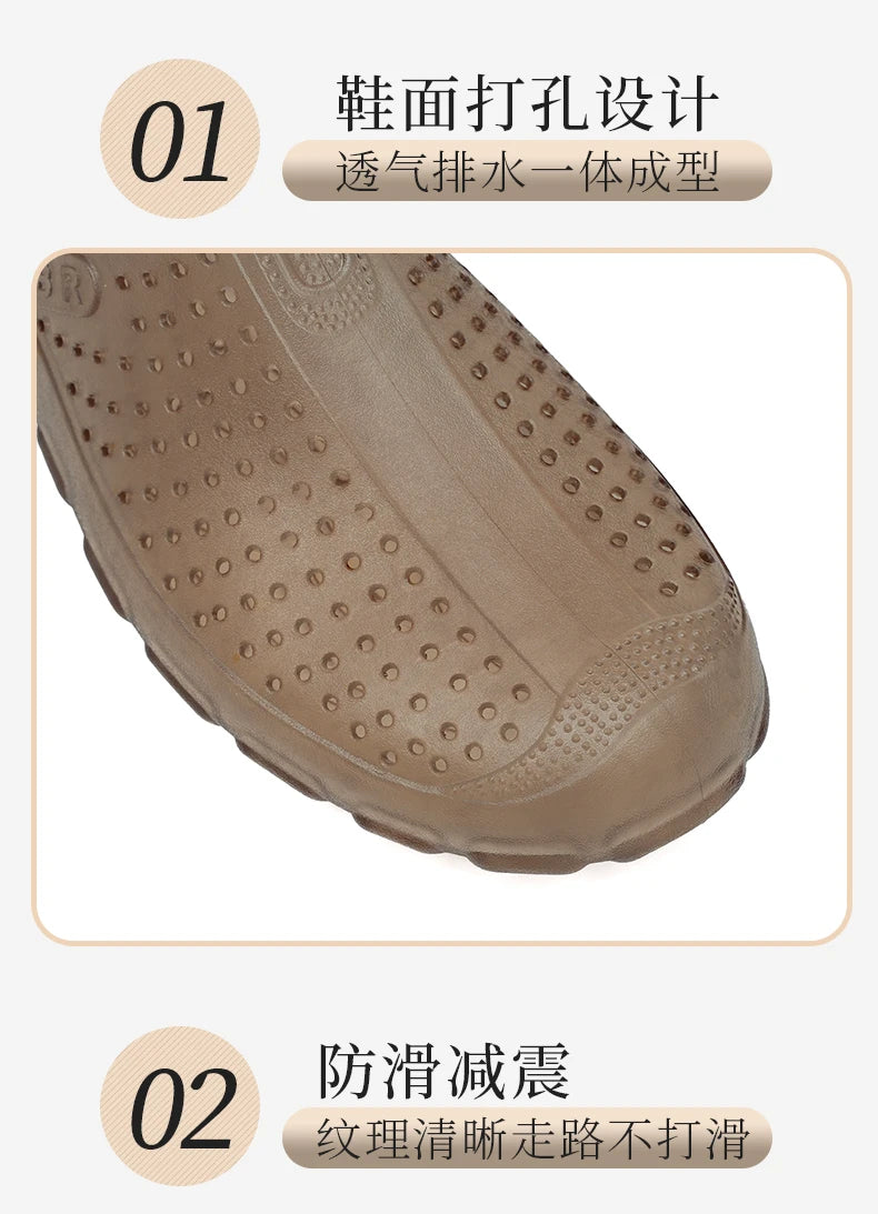 1 Pair of Women's Water Shoes for Outdoor Sports, River Tracing, Beach Swimming, and Men's Drainage Shoes (Run a Half Size Smaller)