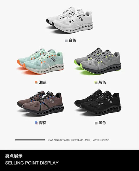Spring new men's sports shoes breathable mesh shoes casual shoes outdoor running shoes with cushioning and lightweight design