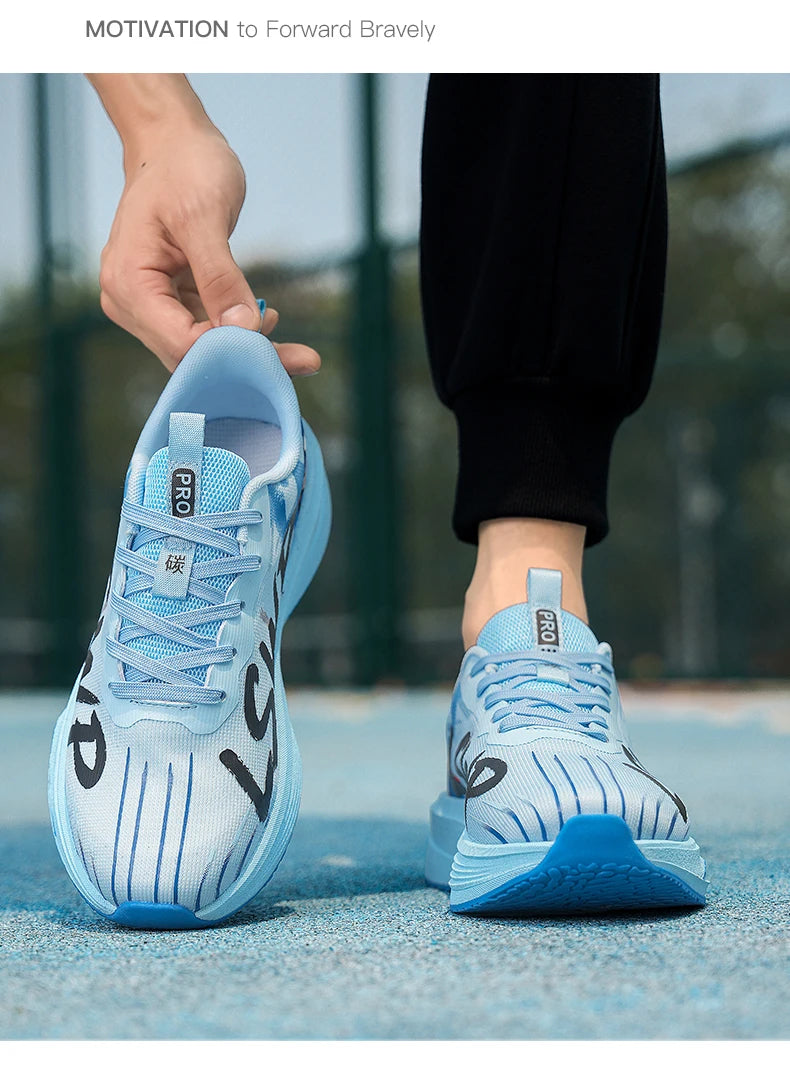 Running Shoes Original Man Carbon Plate Marathon Sports Shoes Casual Breathable Lightweight Women Comfortable Athletic Sneakers