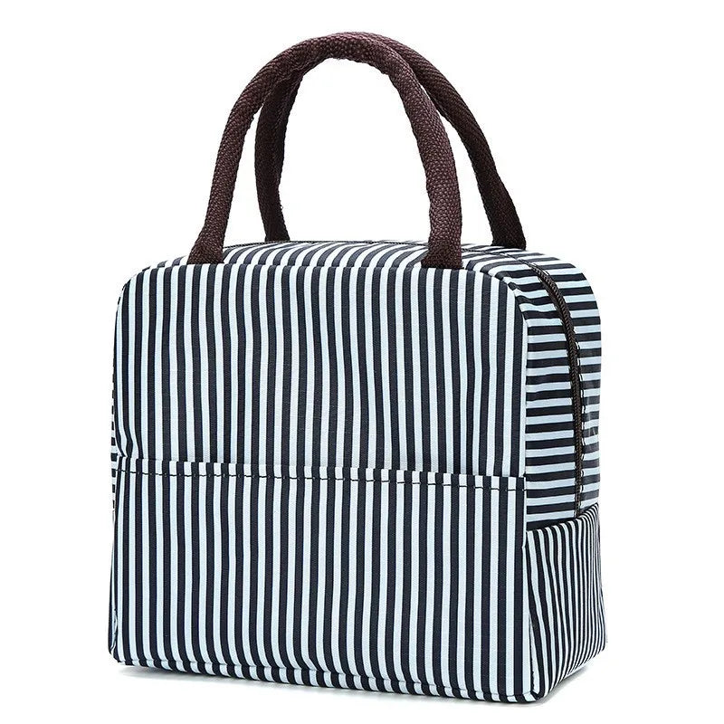 Portable Lunch Bags Thermal Insulation Lunch Box Storage Bag Children's School Lunch Box Bag Picnic Storage Large Capacity