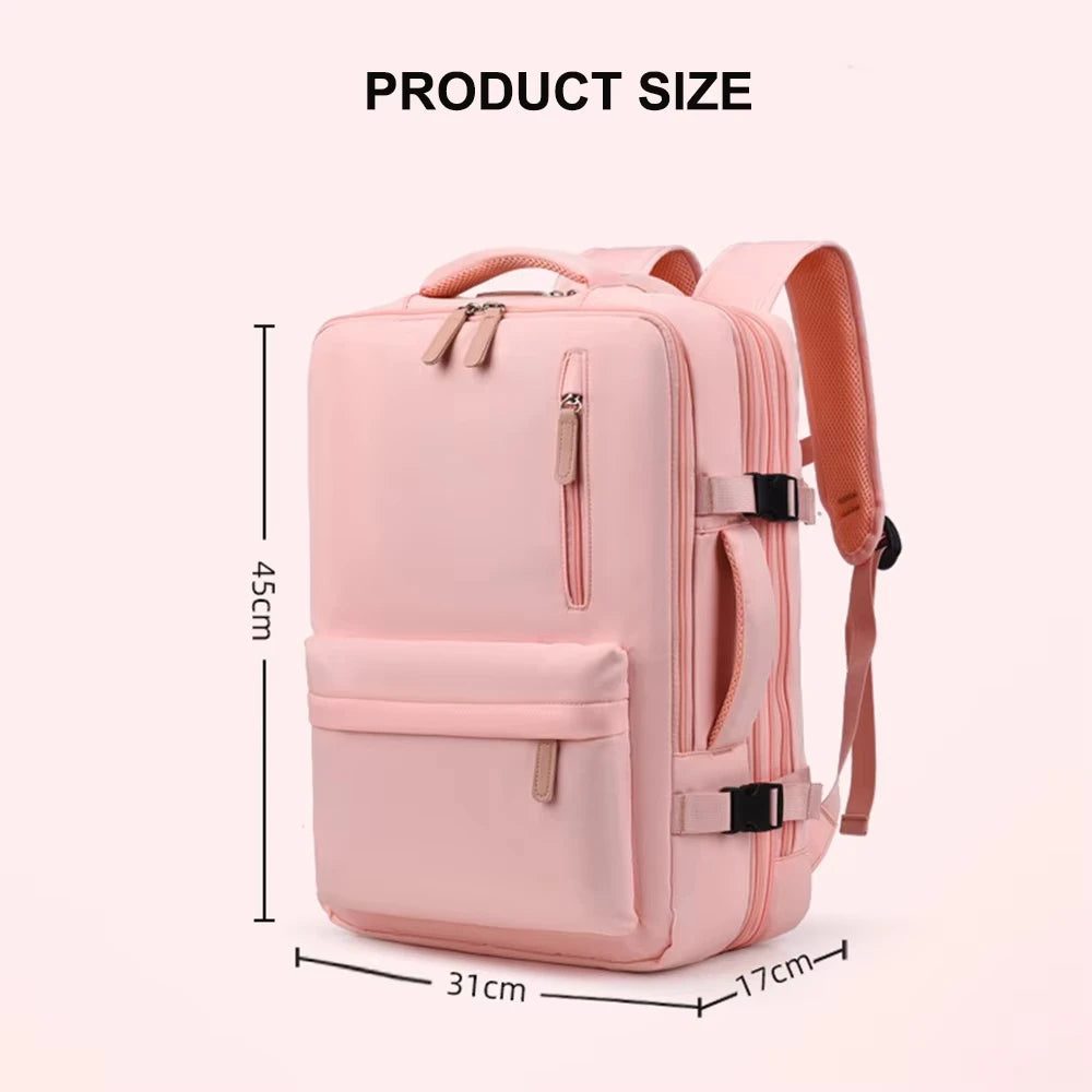 Buylor Travel Backpack Women Easyjet Backpack 45x35x20 Cabin Luggage Backpack for Airplane Large Capacity Carry On Laptop Bags