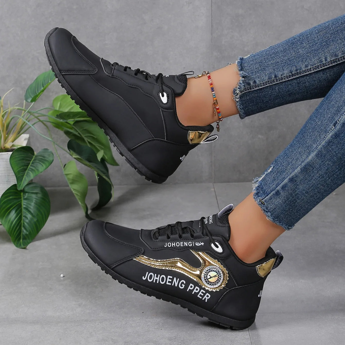 Sneakers Women Summer Waterproof Casual Sports Shoes Women Lightweight Breathable Non-slip Platform Sneakers Zapatos De Mujer