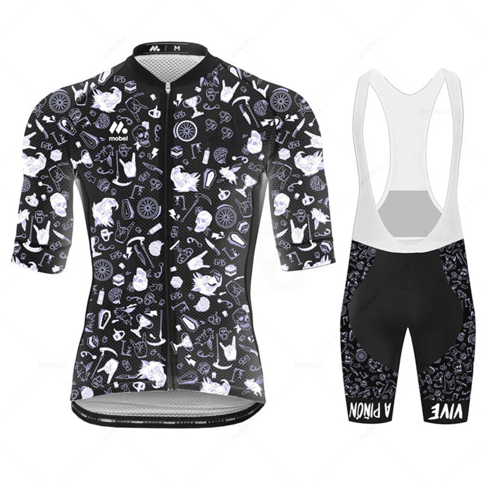 Cycling Jersey Set Team Racing Bike Clothes Summer Mountain Bicycle Clothing Men's Sports Mallot Ciclismo Hombre Fashion Clothes