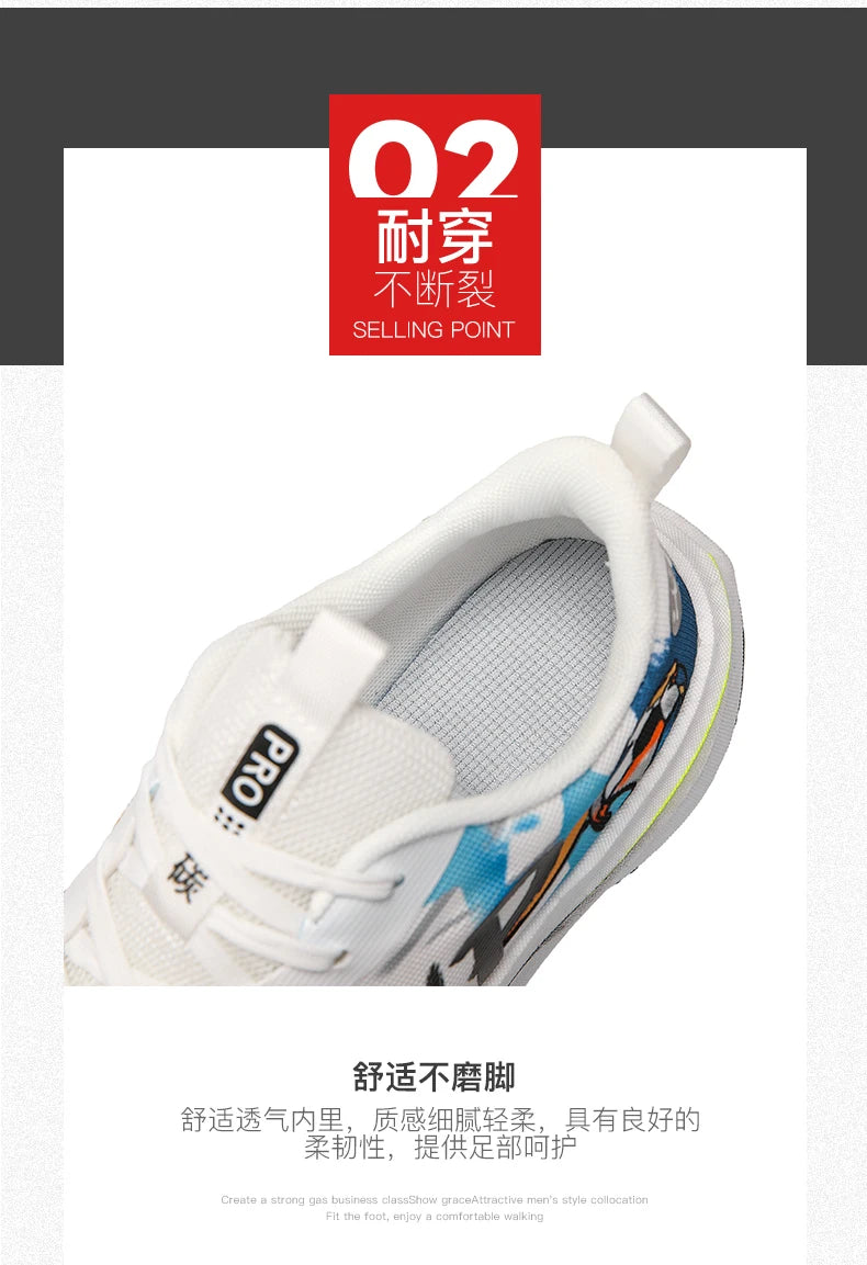 Running Shoes Original Man Carbon Plate Marathon Sports Shoes Casual Breathable Lightweight Women Comfortable Athletic Sneakers