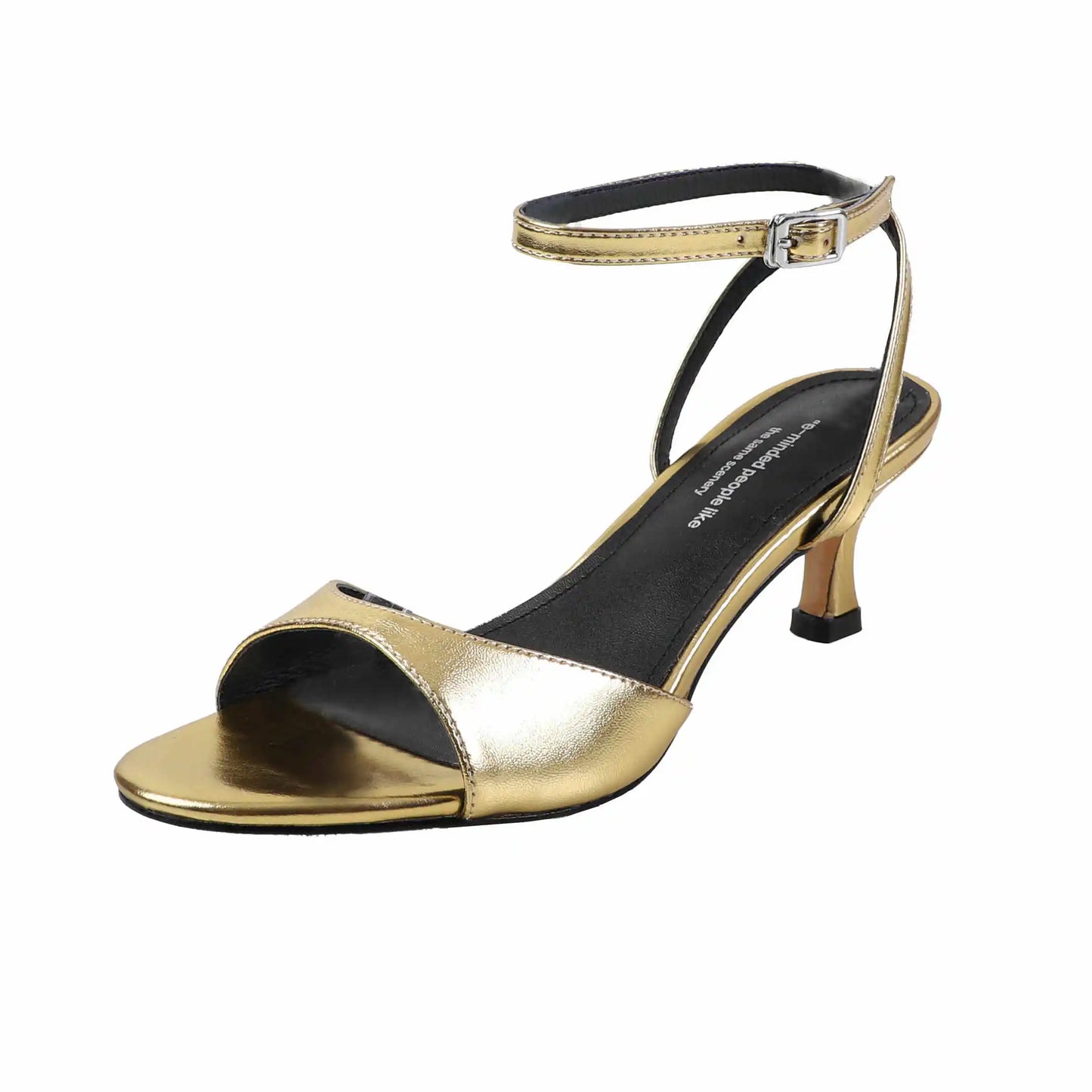 QUTAA 2025 Sexy Women High Heels Sandals Open Toe Pumps Shoes Slingbacks Party Genuine Leather Ankle Strap Shoes Office 34-40