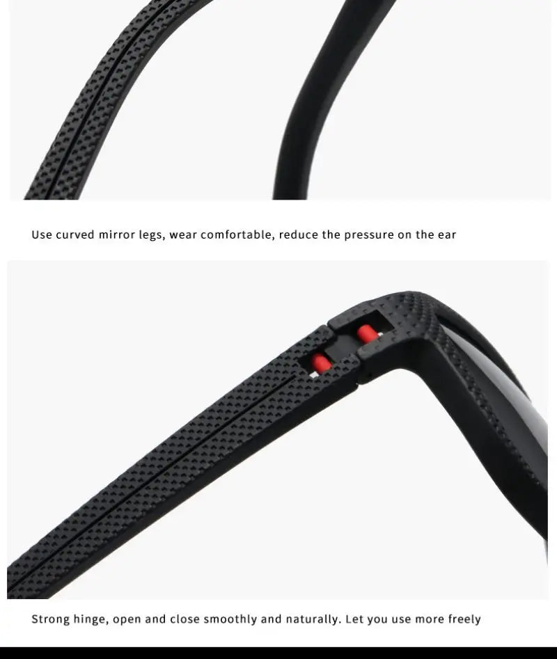 CRIXALIS Brand Polarized Sunglasses Men Fashion Anti-glare Driving Sun Glasses Male Outdoor Hiking Travel Sports Shades UV400 BAZAARHUBO