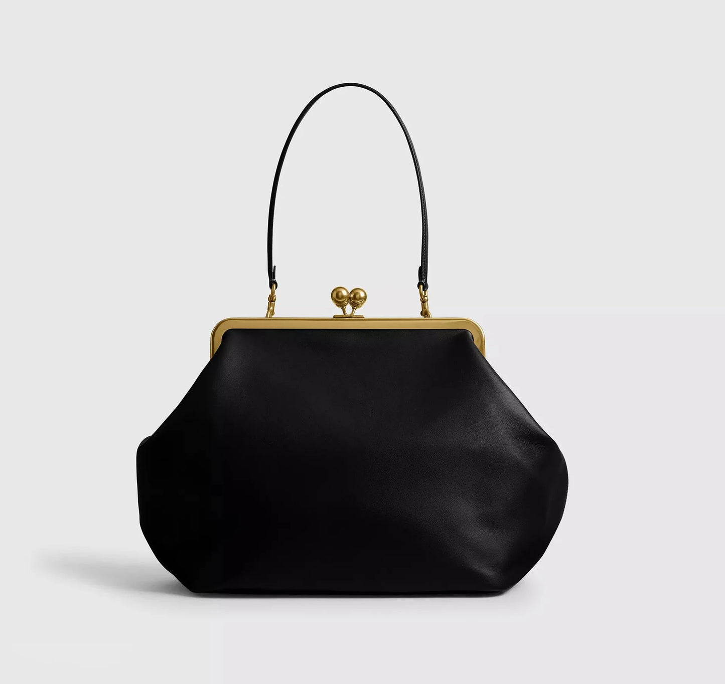 Classic Large Capacity Kisslock Frame Clip Bags For Women Luxury Designer Handbag And Purses 2026 Fashion Ladies Evening Bag