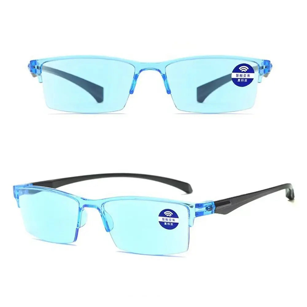 New Autofocus Power Anti-Blue Light Reading Glasses Near Far Smart Hyperopia Glasses Eye Protection Optical Spectacle Eyeglass BAZAARHUBO