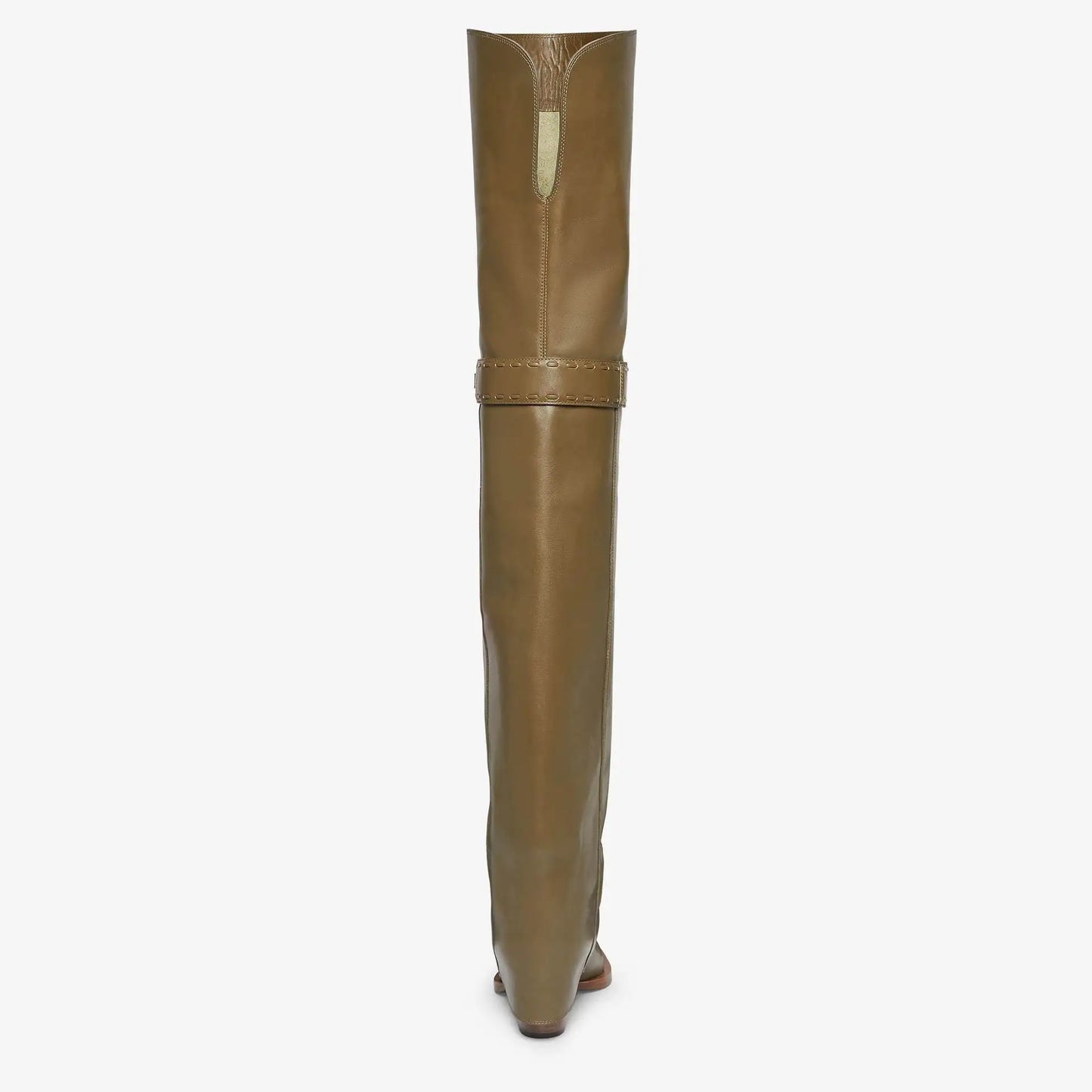 Elegant Temperament of European and American Women, Thick High Heels, Skirt Hem, Knee High Boots, Oversized Retro Knight Boots