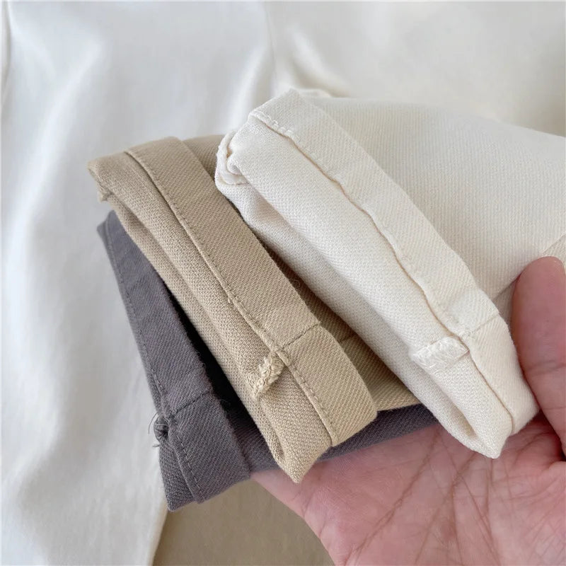 Boys Girls Casual Pants Summer Children Harem Pants Spring Loose Solid Color Sport Trousers Kids Fashion Clothes 2-8 Years Old