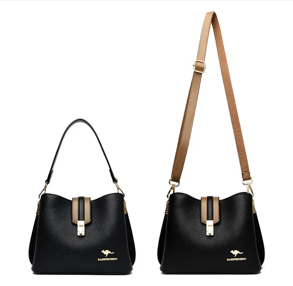 Women Bags Designer Handbags Casual Leather Cowhide High Capacity Shoulder Crossbody Bags for Women 2022 The New Luxury Handbags