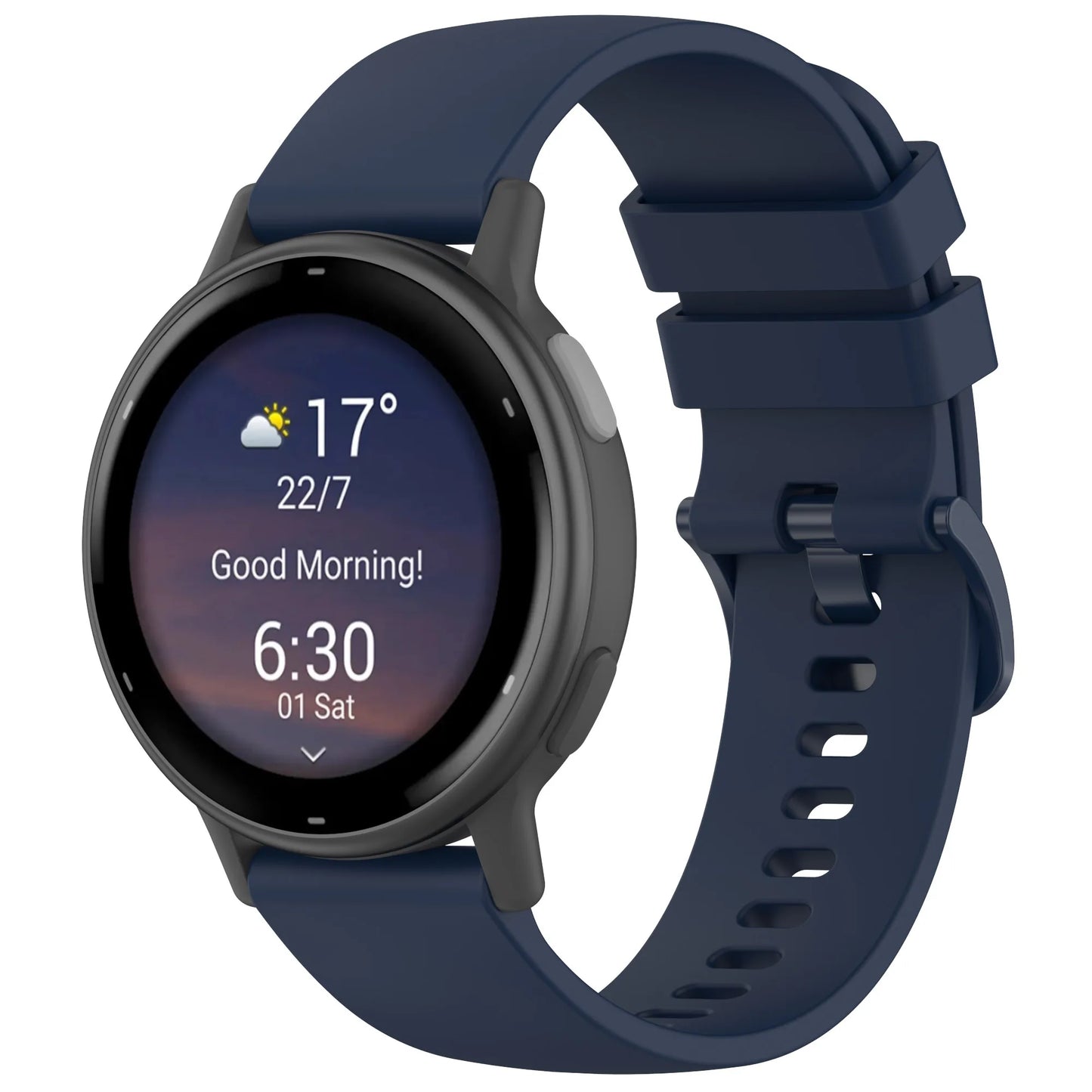 20mm Watch Strap For Garmin vivoactive 5/vivoactive 3 music/Forerunner 165/165 Music 645 245 245M Sport silicon Smart Wristband