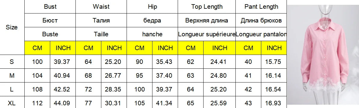 Casual Women's Matching Sets Long Sleeve Shirts Shorts Suit Lace Patchwork 2 Pieces Sets 2026 NEW Spring Beach Lady Outfits