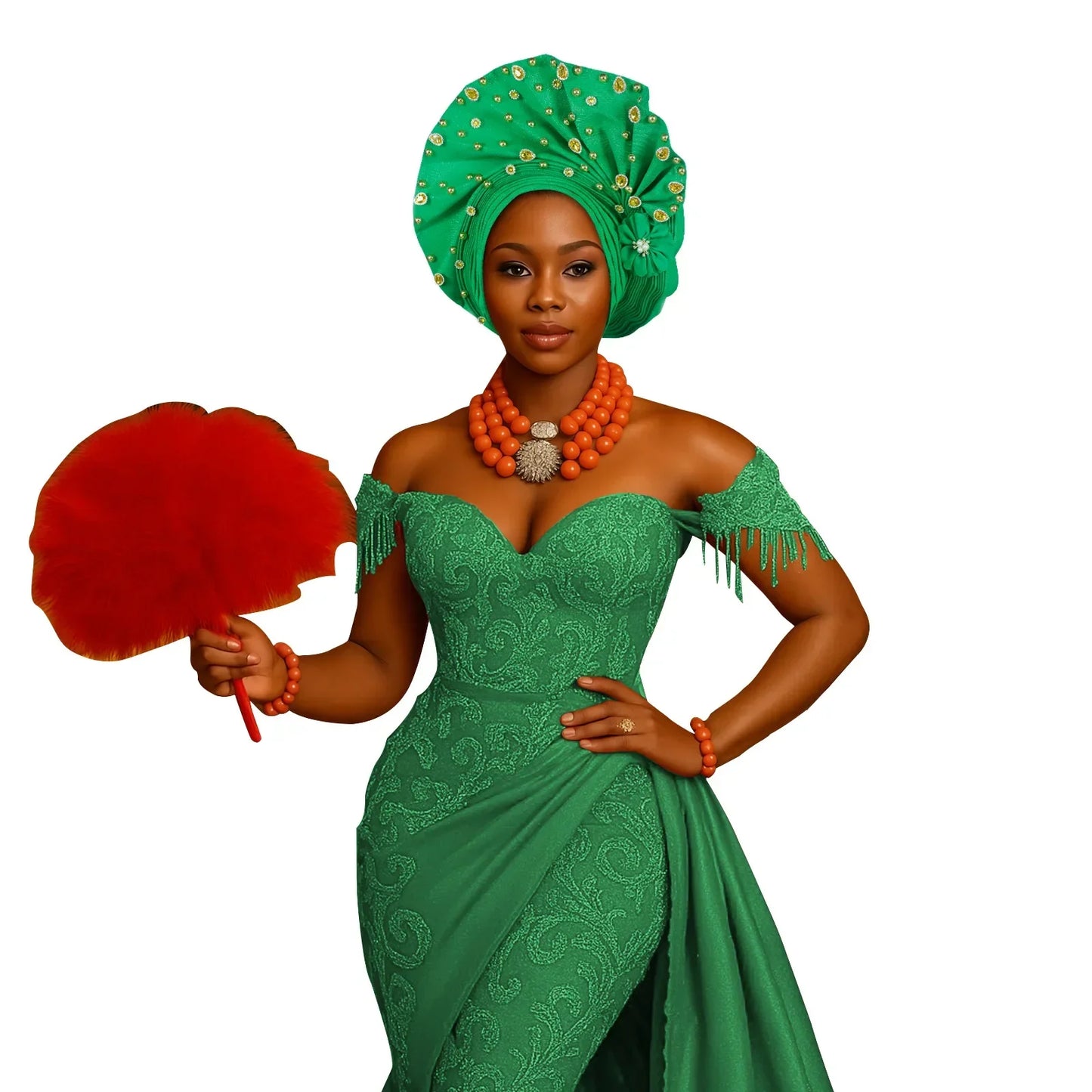 Luxury African Headscarf Wedding Party Auto Gele Headties Already Made Turban Cap for Women Nigeria Bonnet Hijab Head Wrap Hat