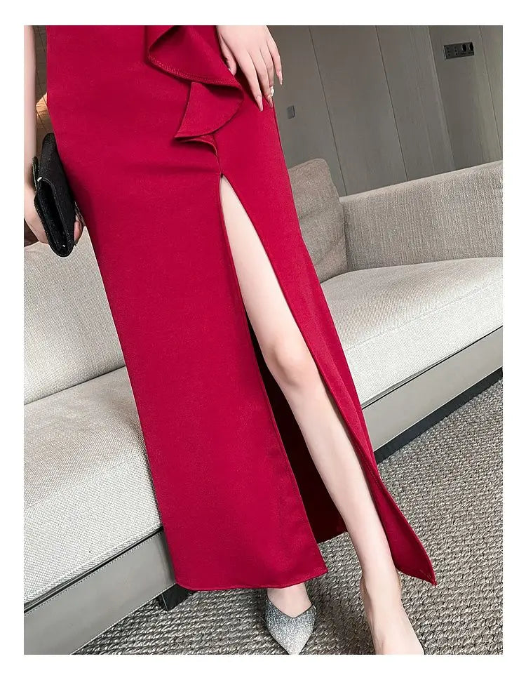 Sexy Evening Dress for Women in 2025 Slim and Slim Nightclub