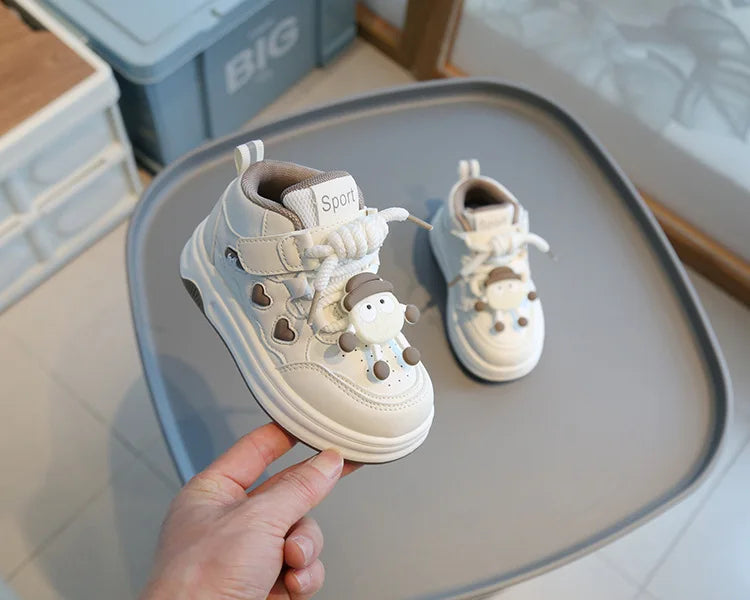 Kids Cartoon Casual Shoes Fashionable Children's Sneakers Boys and Girls Non-slip Sports Shoes Outdoor Non-slip Breathable Shoes