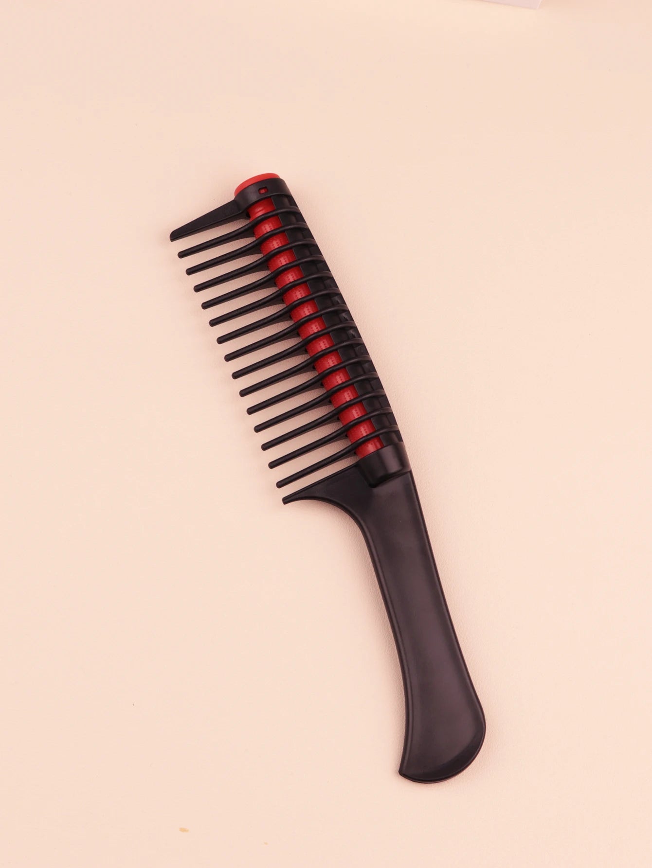 1 professional wide toothed comb, anti-static, detachable splicing roller comb salon hair dyeing tool Special for real hair wigs
