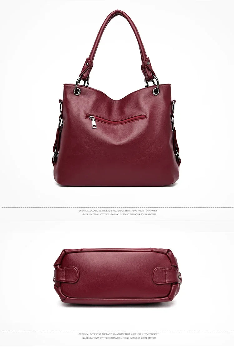 Luxury Handbags Women Bags Designer Large Capacity Crossbody Bags For Women 2025 New Shoulder Bag PU Leather Handbag Tote Bag
