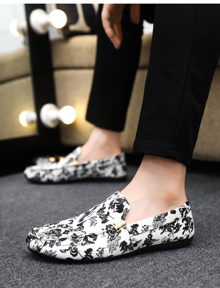 2026 Summer New Arrival Men's Chinese-Style Casual Shoes Minimalist Chinese-Style Loafers Retro-Chic Driving Shoes Work Shoes