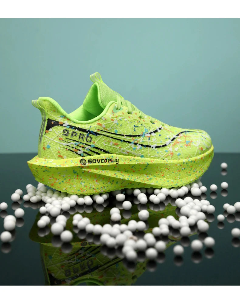 Marathon Men Running Shoes Carbon Board Speciality Sports Breathable Lightweight Women's Comfortable Chunta Athletic Sneakers