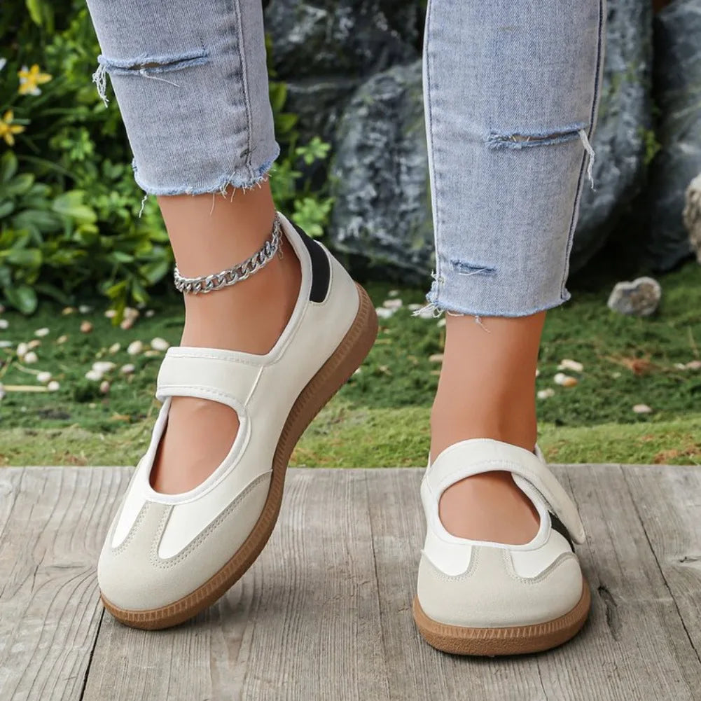 Women Sneakers 2026 New Fashion Solid Shallow Designer Shoes Spring Autumn Soft Soled Loafers Comfort Casual Female Sports Shoes