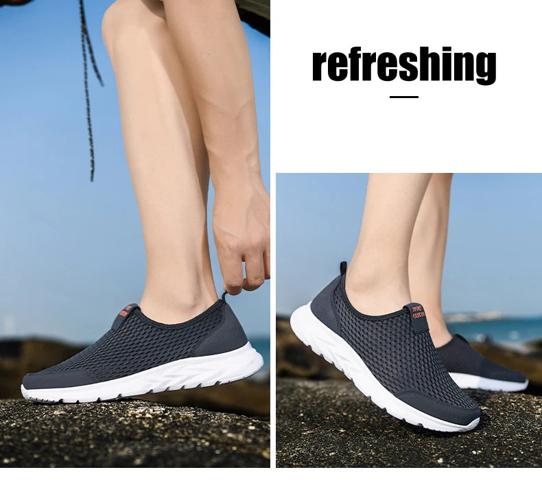 Vulcanize Shoes Men Sneakers Breathable Men Casual Shoes Non-slip Male Loafers Men Shoes Lightweight Tenis Masculino Wholesale