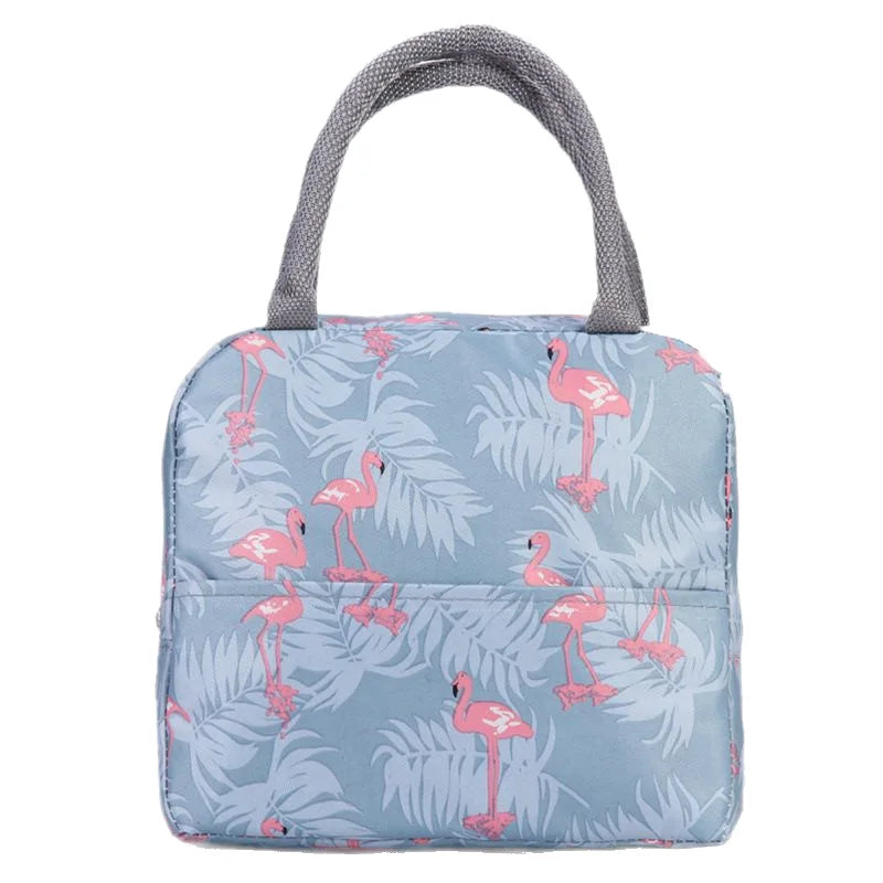 Portable Lunch Bags Thermal Insulation Lunch Box Storage Bag Children's School Lunch Box Bag Picnic Storage Large Capacity