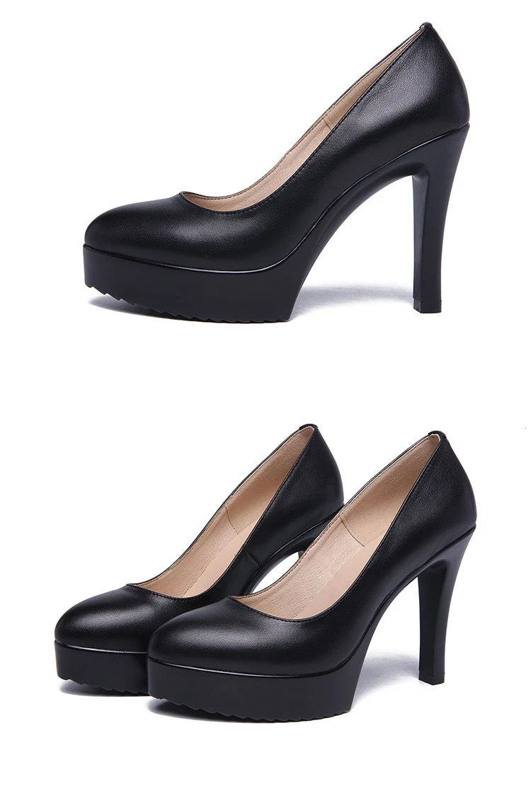Small Size 32-43 Stilettos Pumps Women Wedding Shoes Red White 2025 Spring Shallow High Heels Shoes Ladies Platform Shoe Office