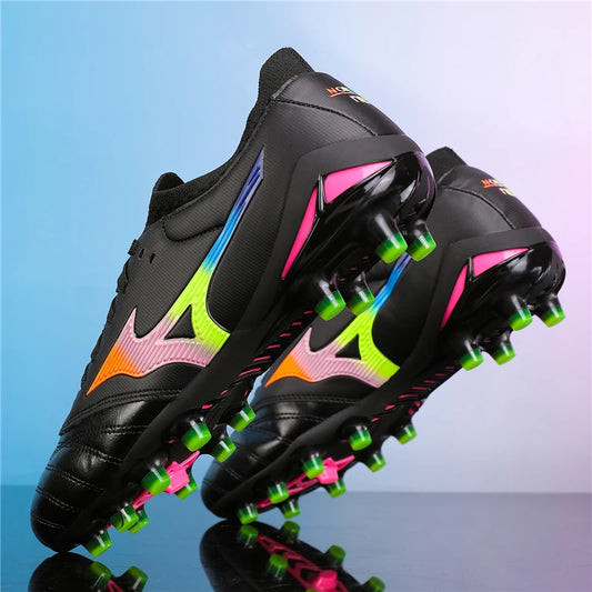 Soccer Shoes Men's Football Boots Grass Training Sports Society Soccer Cleats Non-slip Football Field Boot Crampons De Football