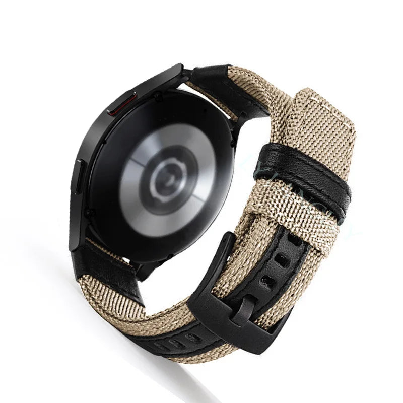 Nylon Leather Strap for For NORTH EDGE APACHE-46 Watchband Belt Replacement Accessorie