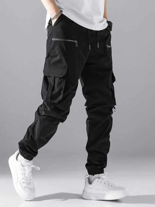 Men's Casual Workwear Pants Outdoor Long Trousers Loose Fashionable New Style Comfortable Breathable Fashion Casual Trousers