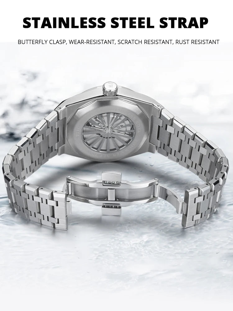 Montre Homme Luxury Brand IW CARNIVAL Mens Watches Sapphire Calendar Luminous 5bar Japan MIYOTA Movement Automatic Watch for Men