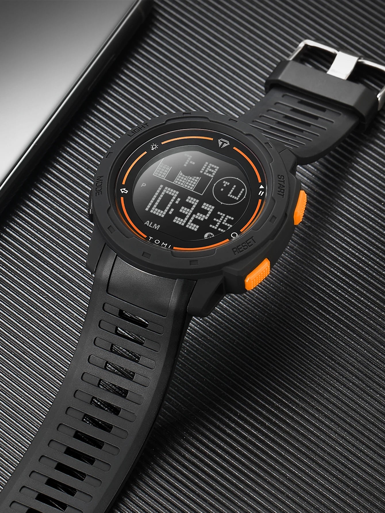 TOMI Sports Watch Digital Watch Multi functional Waterproof Stop Watch Student Sports Electronic Watch Children's Gift