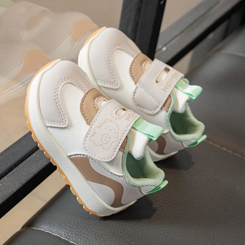 Kids New Fashion Cartoon Casual Shoes 2026 Breathable Non Slip Lightweight Comfortable Design Sneakers Girls Boys Outdoor Shoes
