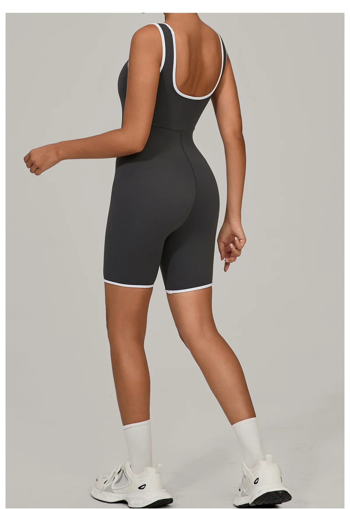 Jumpsuits Women Tracksuit One-Piece Suit Color Blocked Rompers Yoga Set Gym Push Up Workout Clothes Fitness Bodysuit Sportswear
