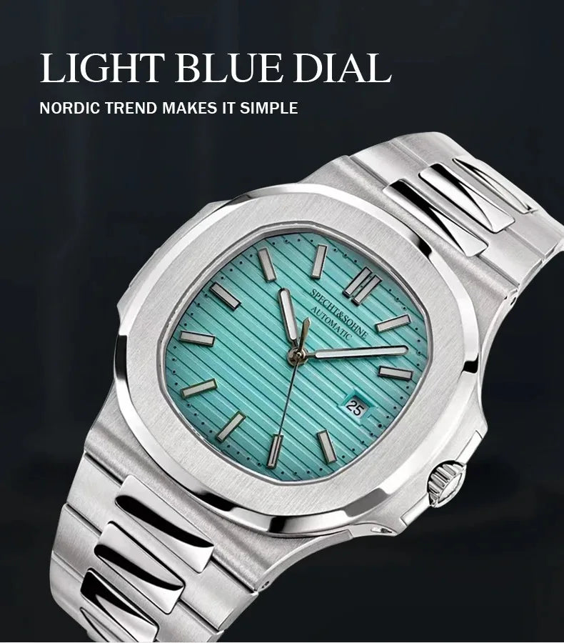 New Arrivals Fashion Men's Watches Luxury Automatic Watch For Men 42MM Stainless Steel Waterproof Rose Gold Sapphire5711 Watch
